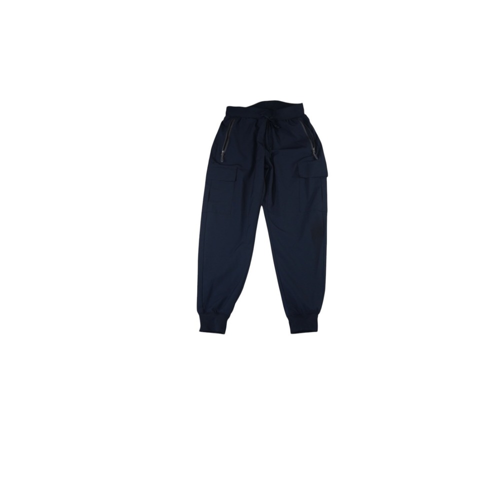 Libin Cargo Joggers Womens Small Blue Athletic Lounge Casual Travel Hiking Pants